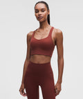 Like a Cloud Train Bra *Medium Support, B/C Cup Cranberry Charm