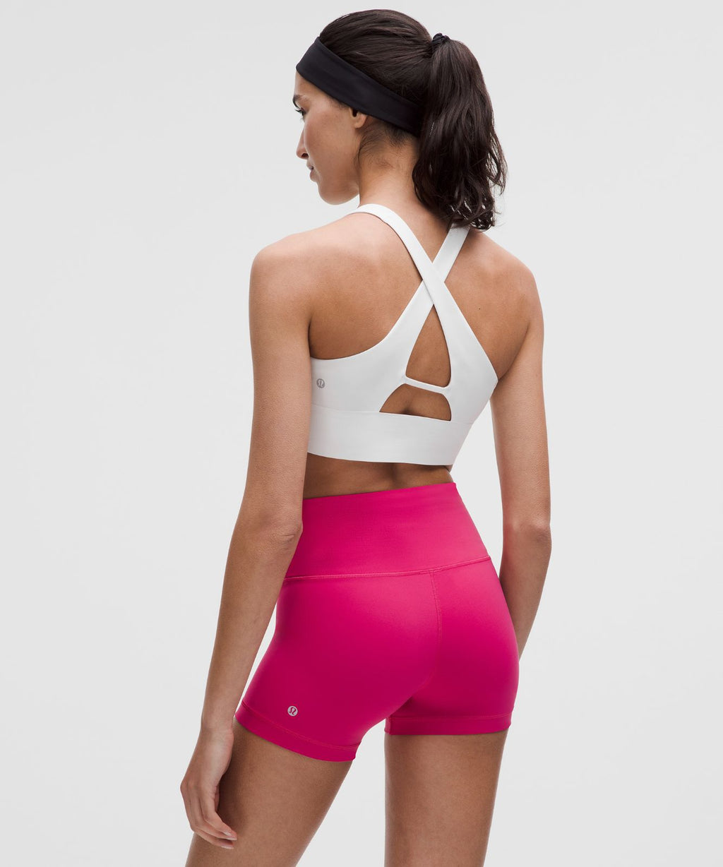 lululemon LightLift Sports Bra *Medium Support, B/C Cup White