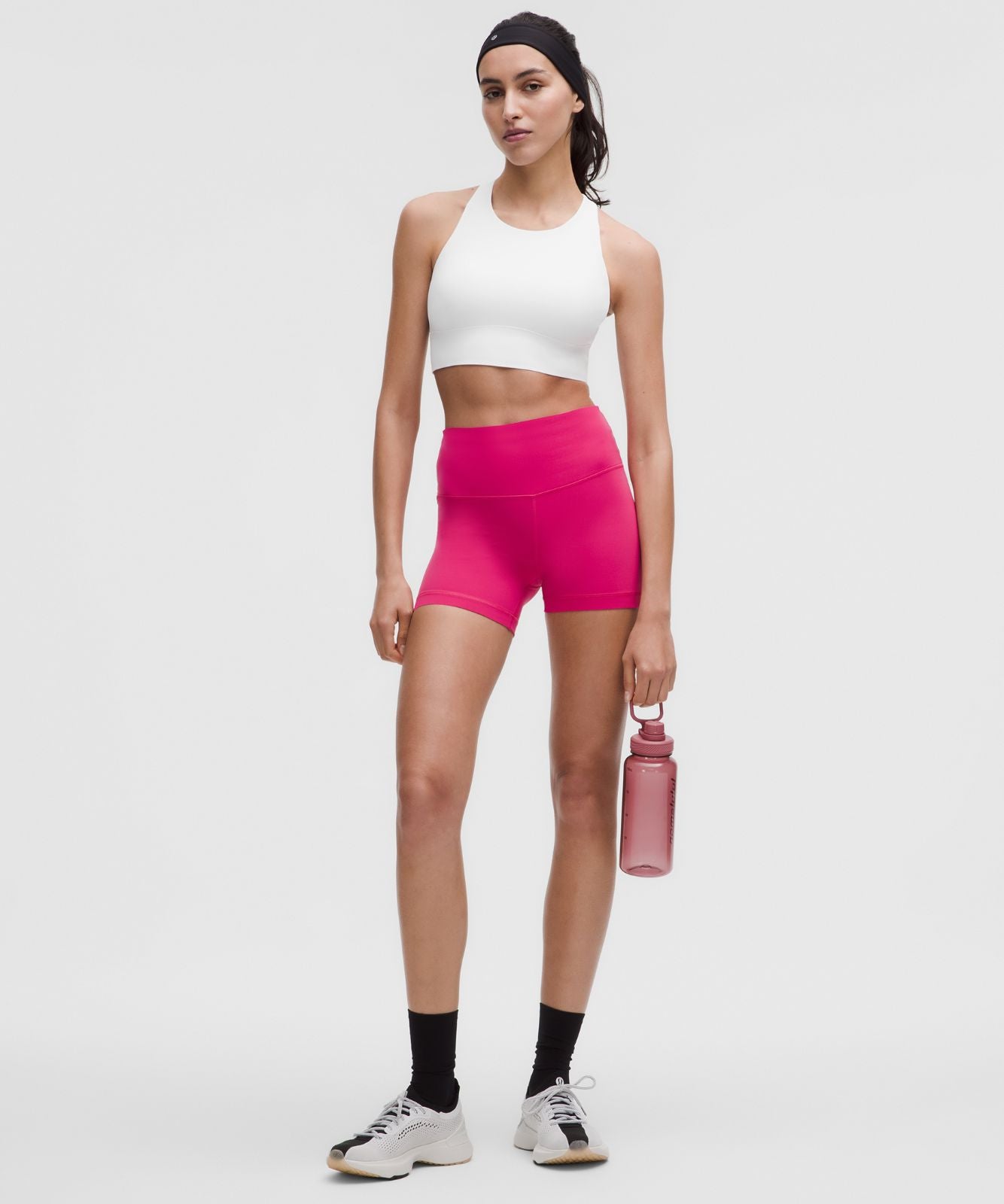 lululemon LightLift Sports Bra *Medium Support, B/C Cup White