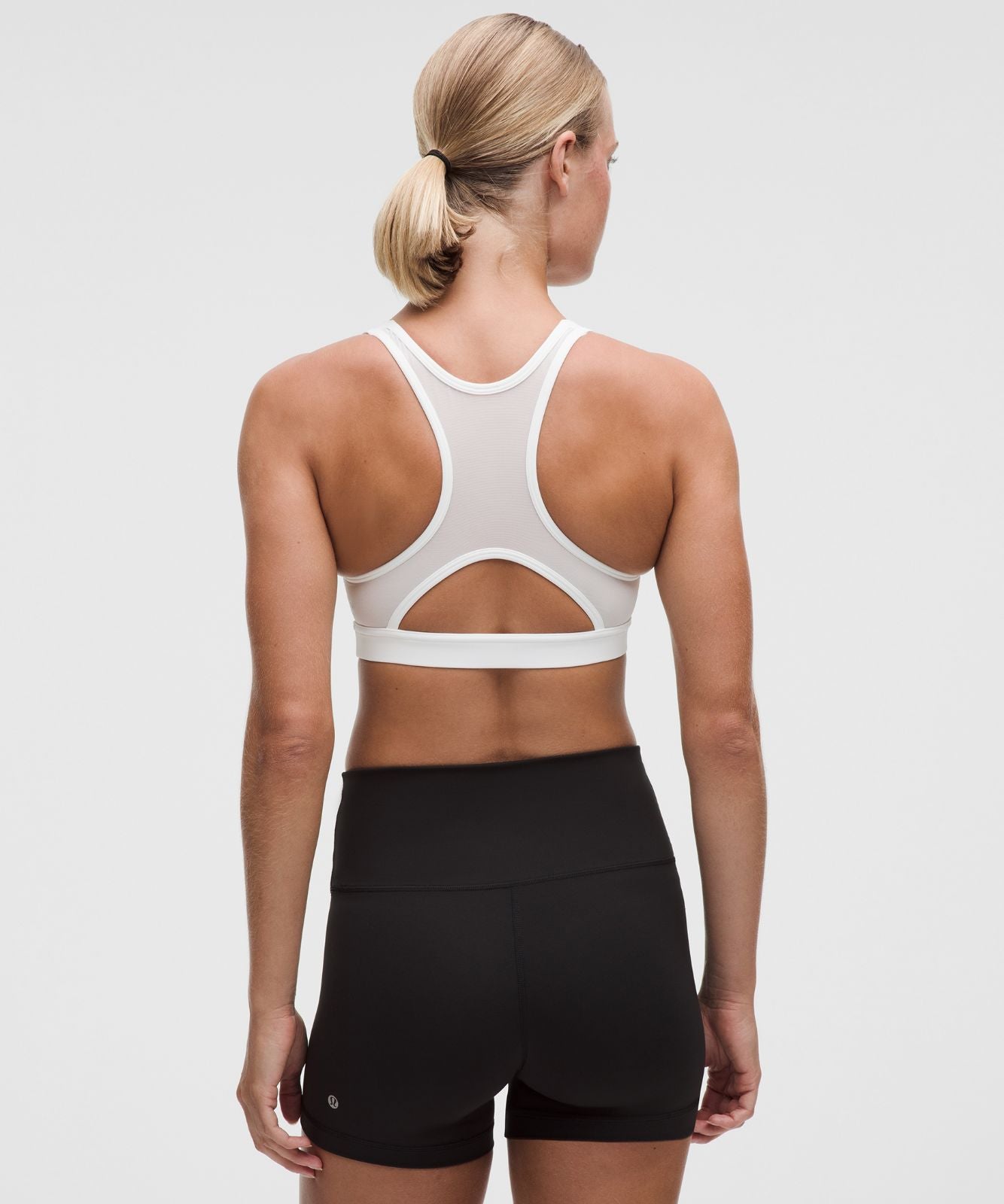 Wunder Train Mesh-Back Bra *Medium Support, B/C Cup White