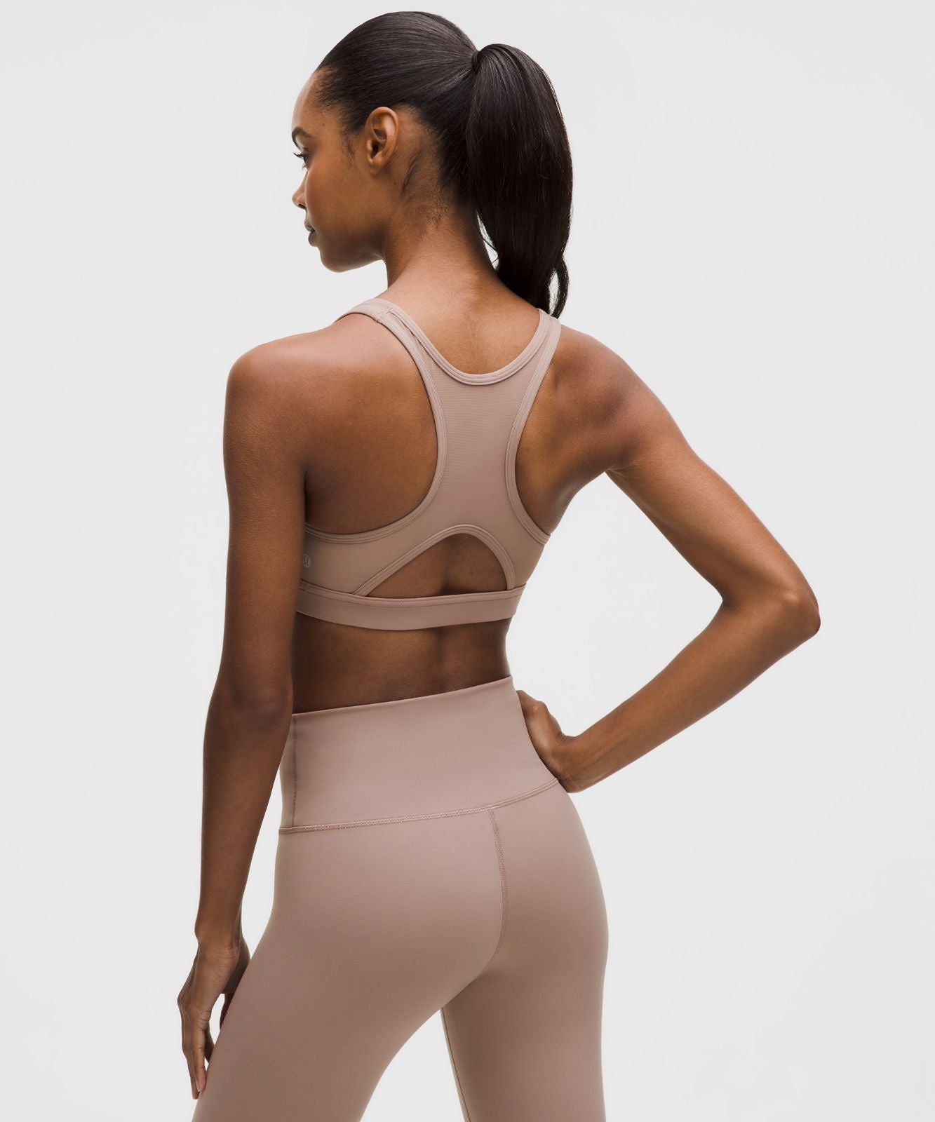 Wunder Train Mesh-Back Bra *Medium Support, B/C Cup Ashen Rose