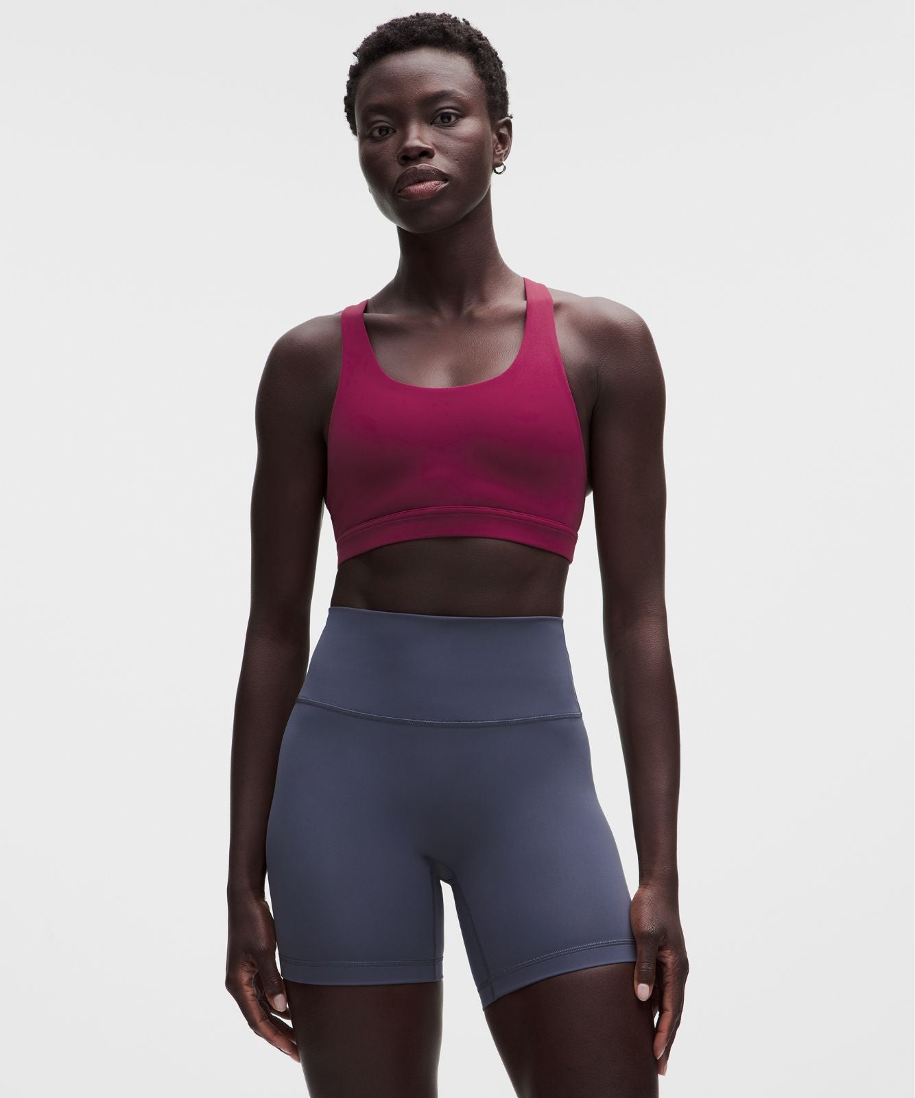 Wunder Train Mesh-Back Bra *Medium Support, B/C Cup Raspberry Rave