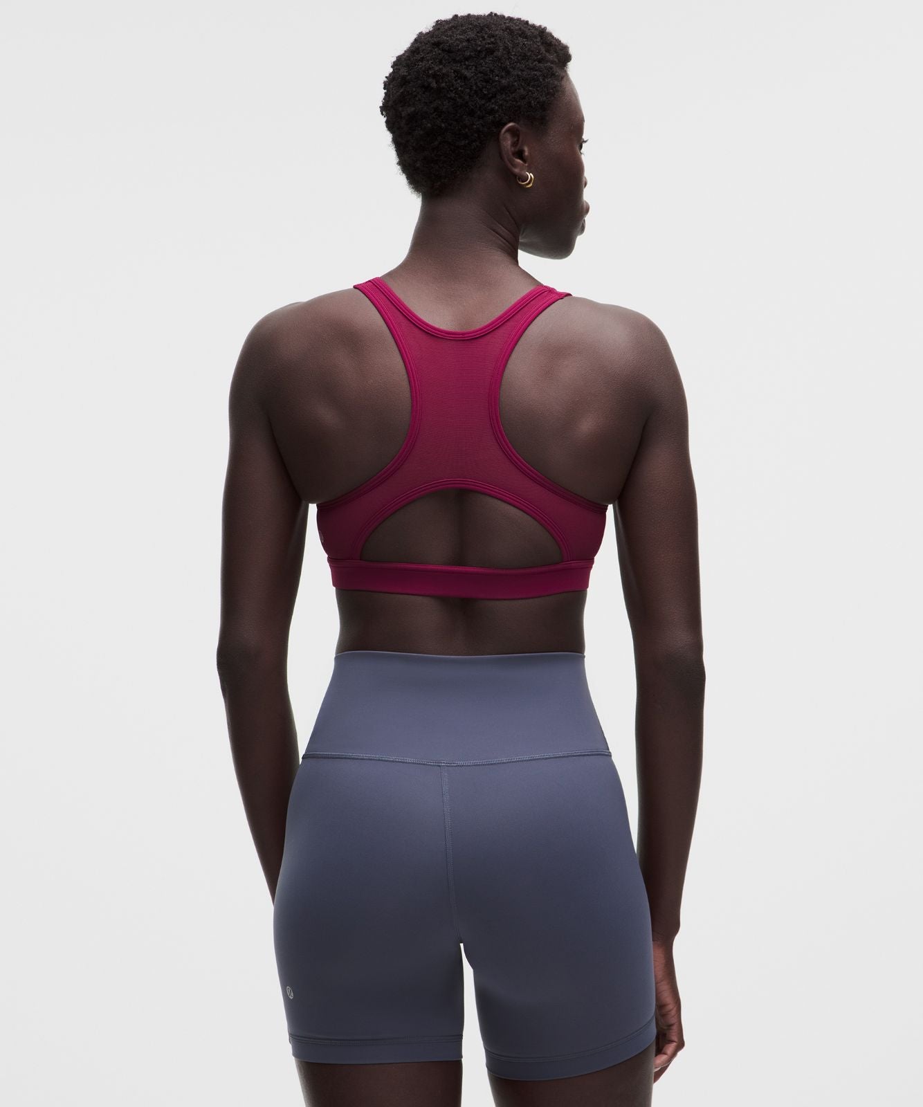 Wunder Train Mesh-Back Bra *Medium Support, B/C Cup Raspberry Rave