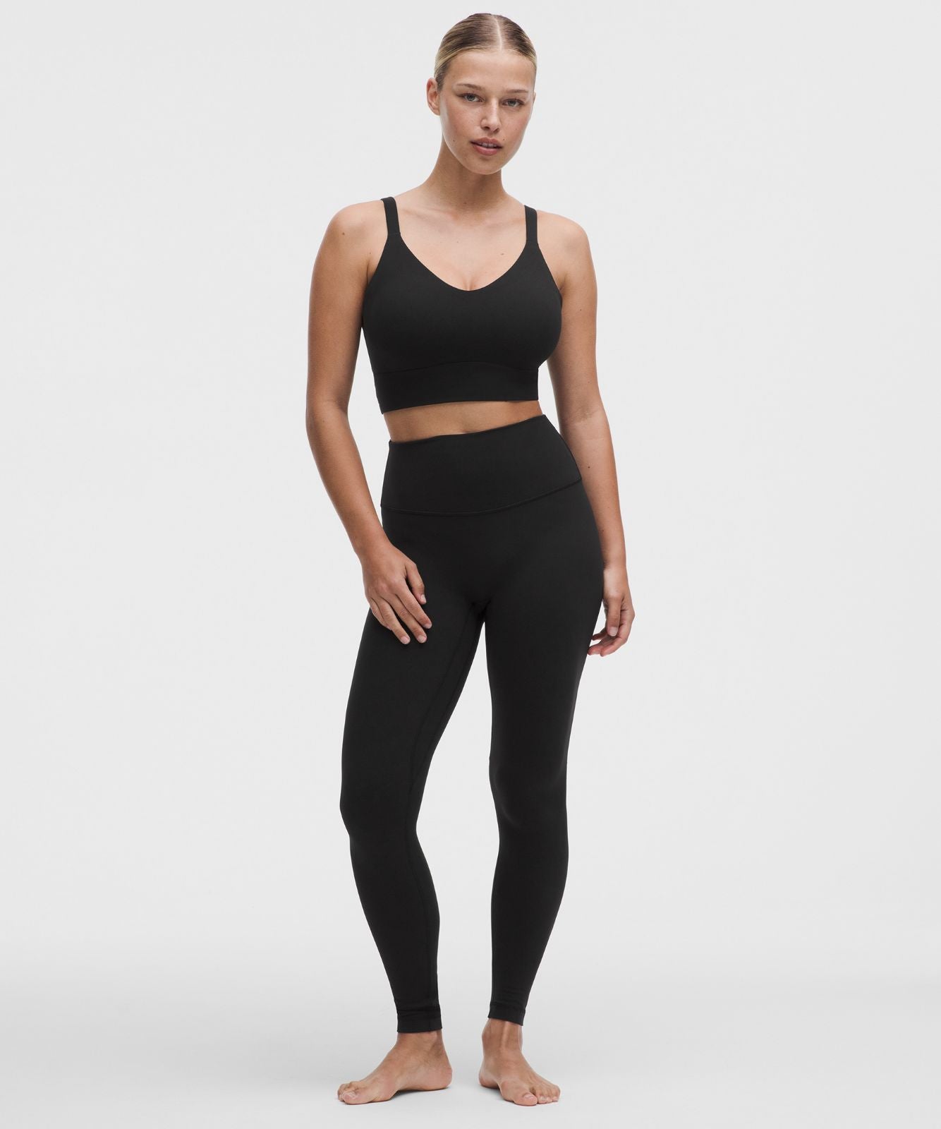 lululemon Focuser Scoop-Neck Bra *Light Support, DDD–G Cups Black