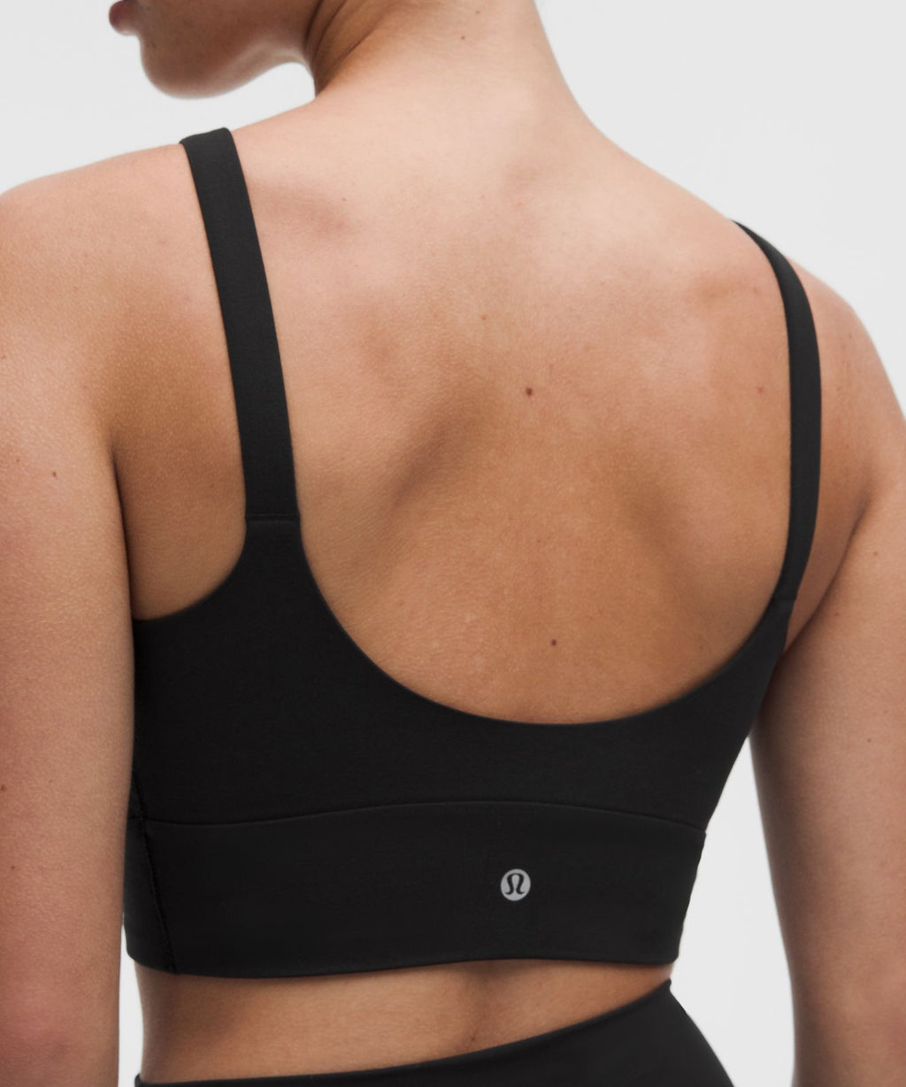 lululemon Focuser Scoop-Neck Bra *Light Support, DDD–G Cups Black