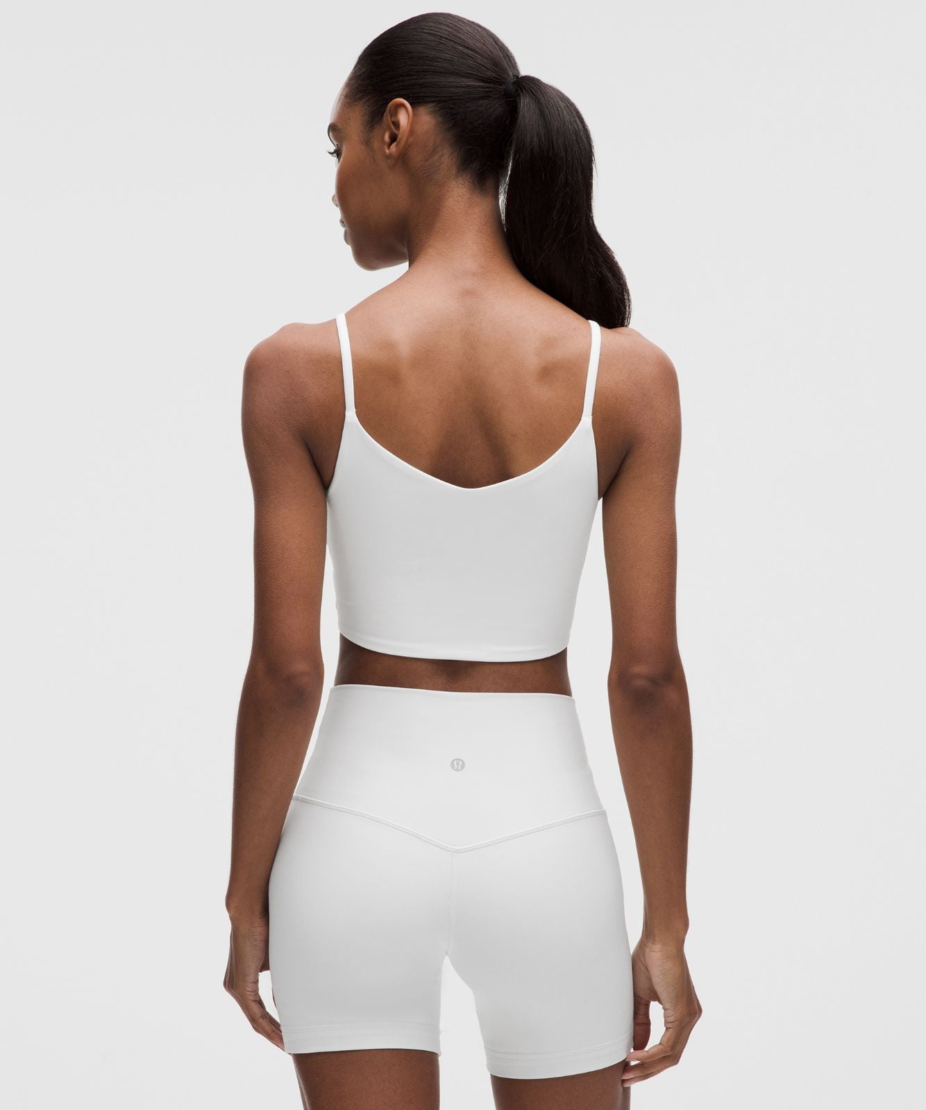 Bend This Cami Spaghetti-Strap Bra *Light Support, A–C Cups White