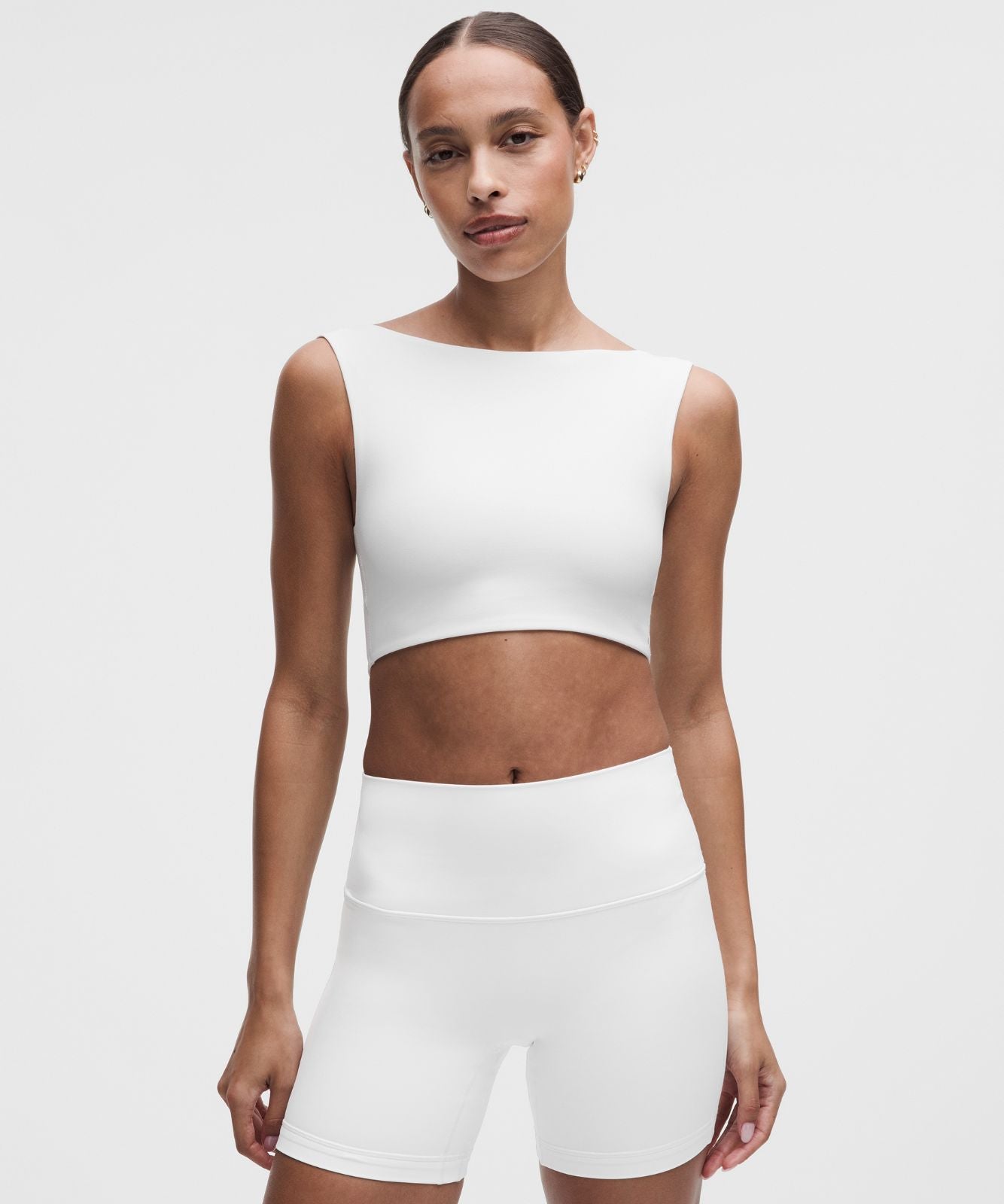 Bend This Boat and Scoop Bra *Light Support, A-C Cups White