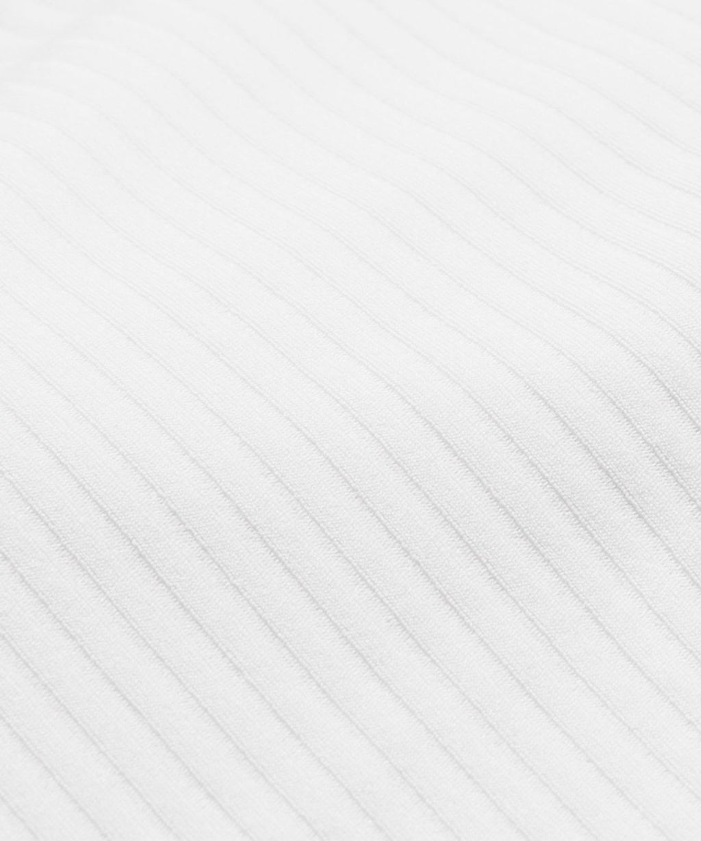 All-Time Hero Ribbed Sports Bra *Medium Support, B/C Cup White