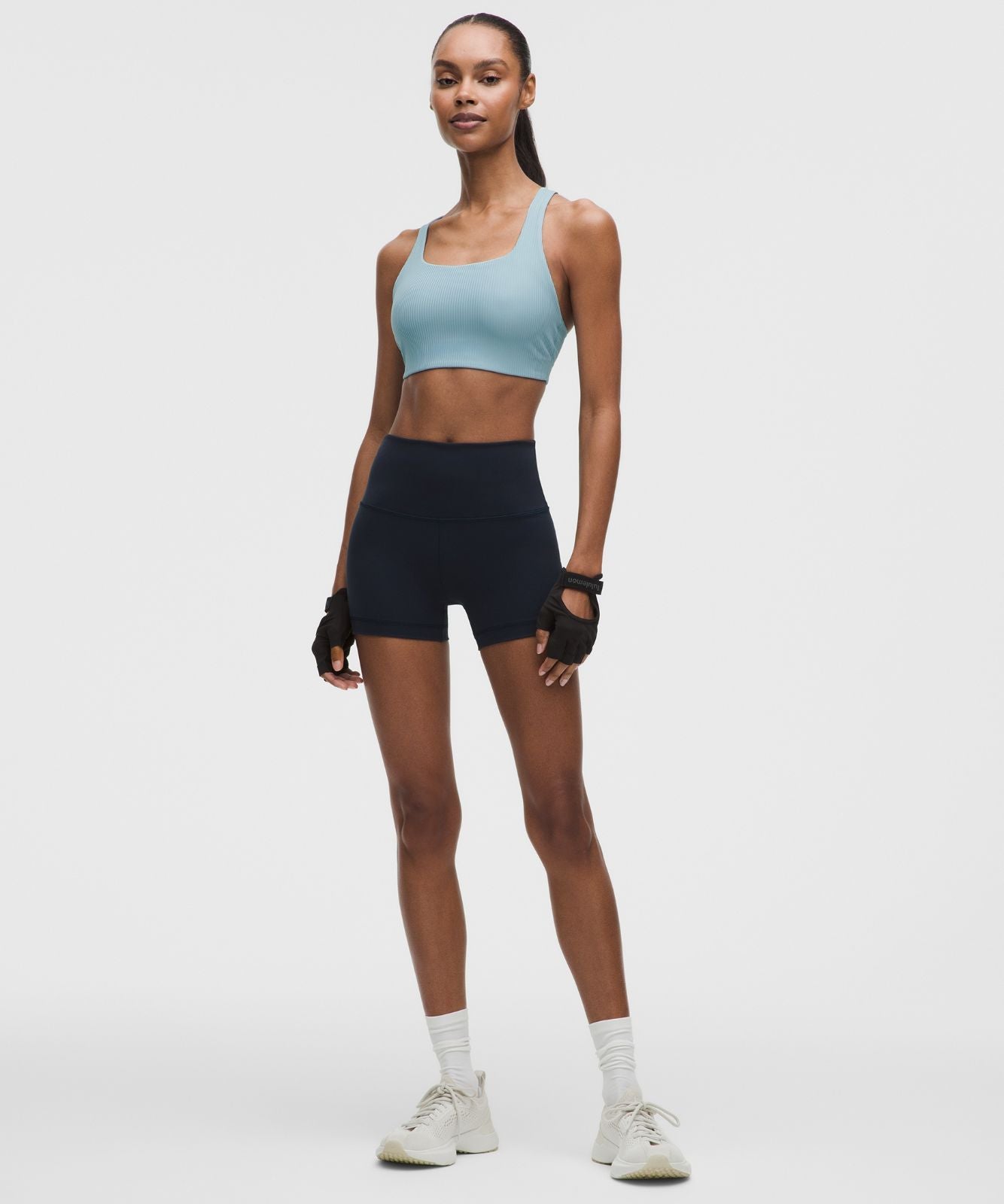 All-Time Hero Ribbed Sports Bra *Medium Support, B/C Cup Seafoam