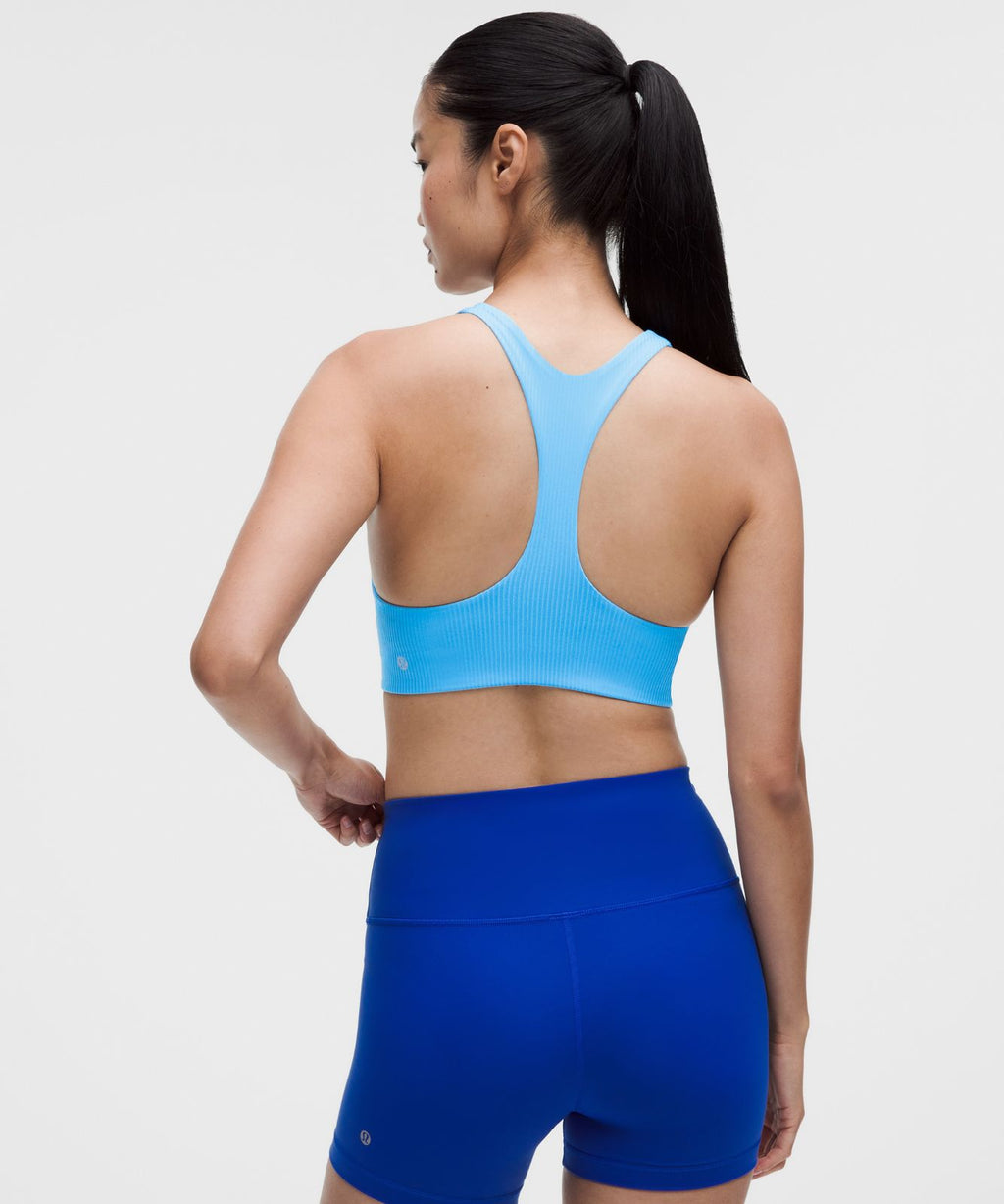 All-Time Hero Ribbed Sports Bra *Medium Support, B/C Cup Ocean Wave