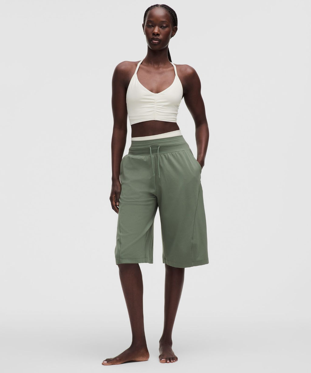 Flow Y Ruched Bra *Light Support, B/C Cup Light Ivory