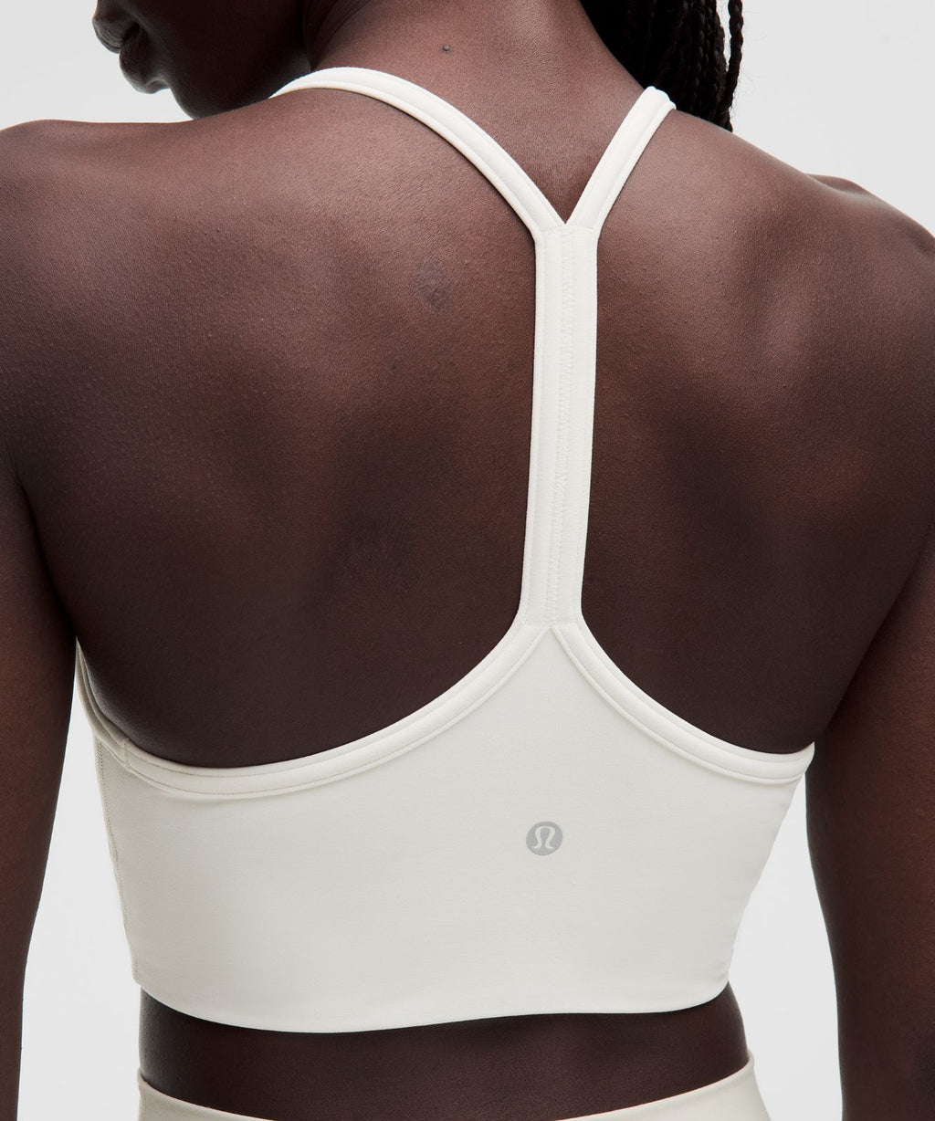 Flow Y Ruched Bra *Light Support, B/C Cup Light Ivory