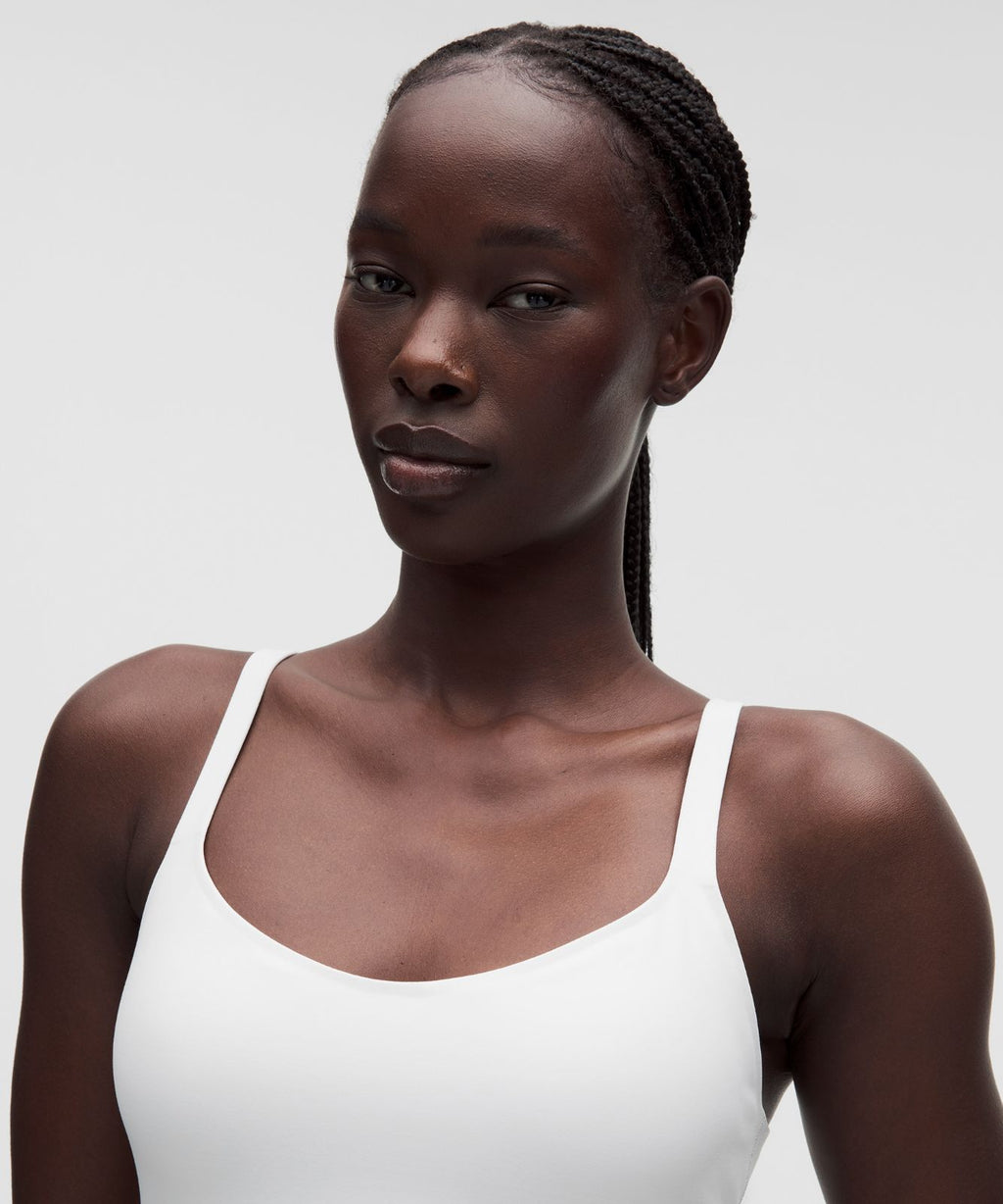 lululemon LightLift Open-Back Bra *Light Support, B/C Cup White