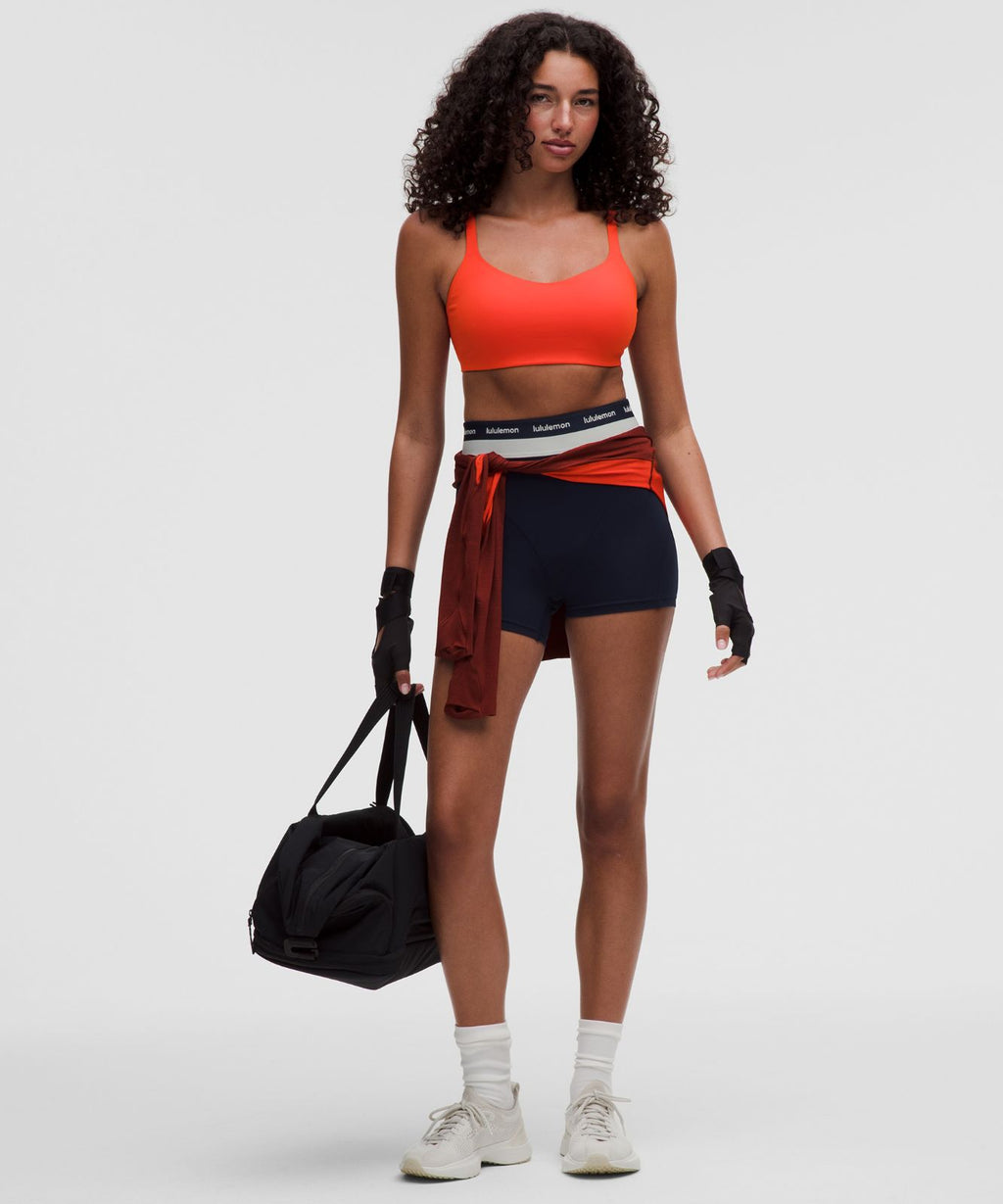 lululemon LightLift Open-Back Bra *Light Support, B/C Cup Cherry Ember