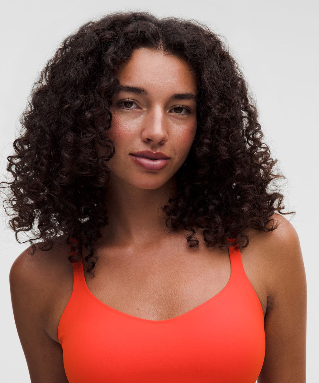 lululemon LightLift Open-Back Bra *Light Support, B/C Cup Cherry Ember