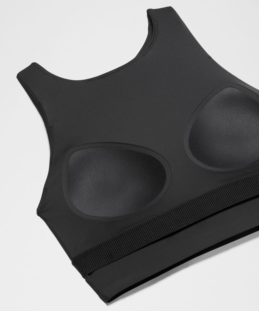 Fast and Free Bra Medium Support, B/C Cup Black