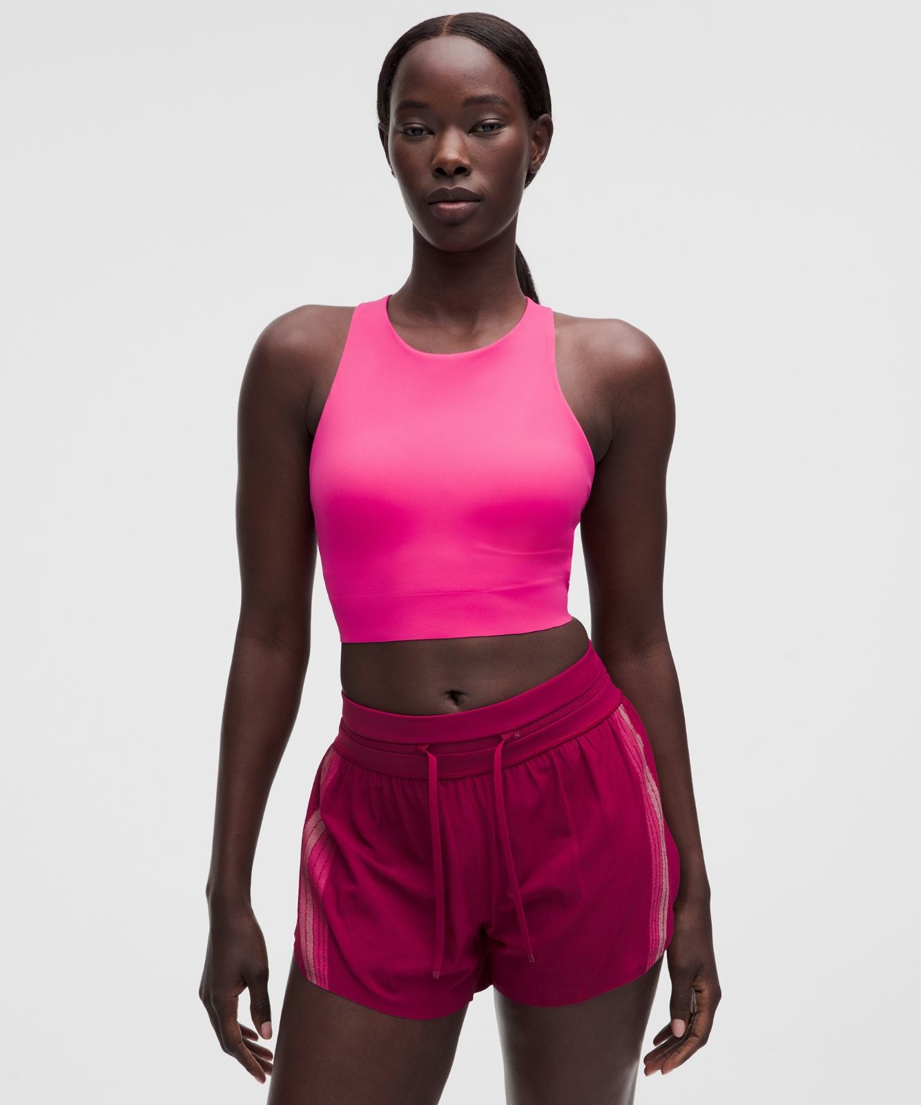 Fast and Free Bra Medium Support, B/C Cup Flamingo Fun Tone