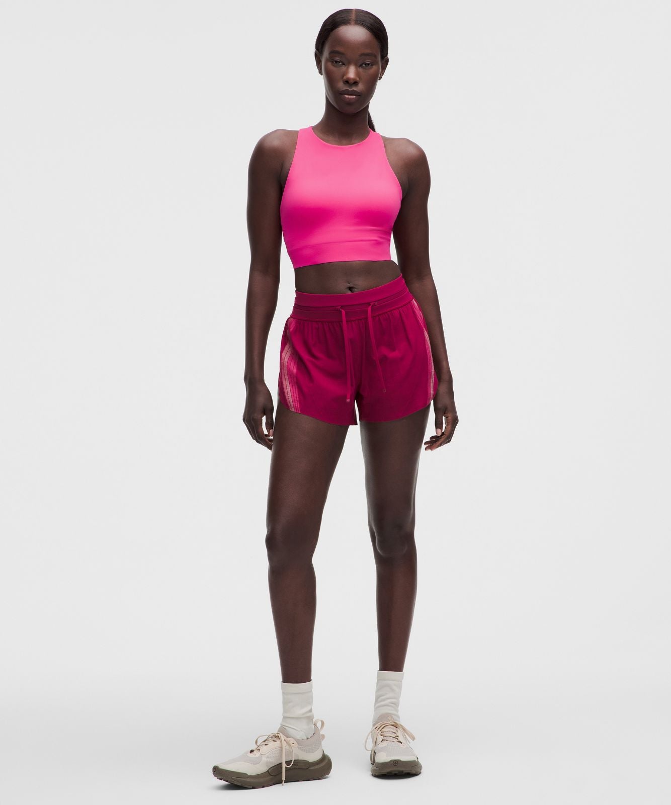 Fast and Free Bra Medium Support, B/C Cup Flamingo Fun Tone