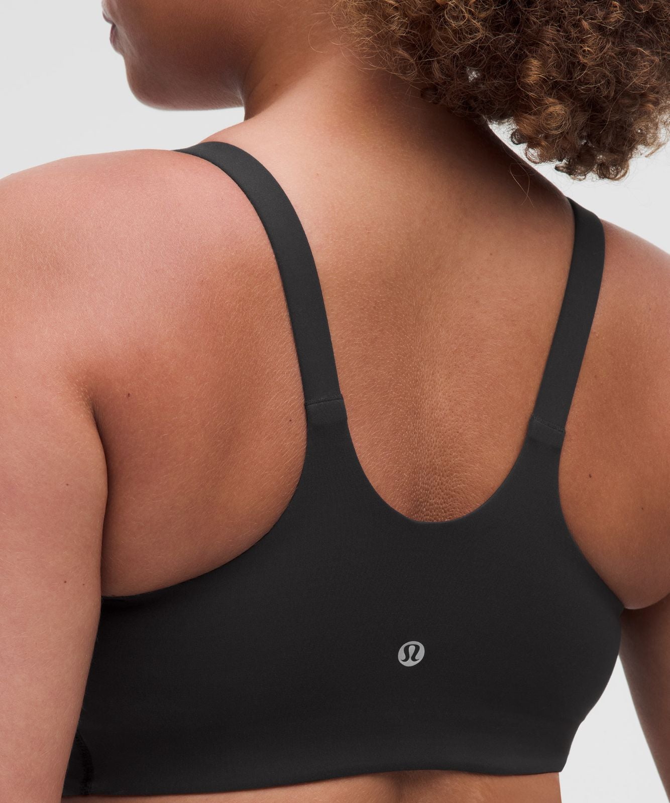 Wunder Train Strappy Racer Bra *DDD/G Cup Black