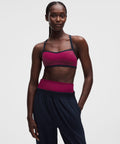 Like a Cloud Bra B/C Cup *Contrast Trim Raspberry Rave/True Navy