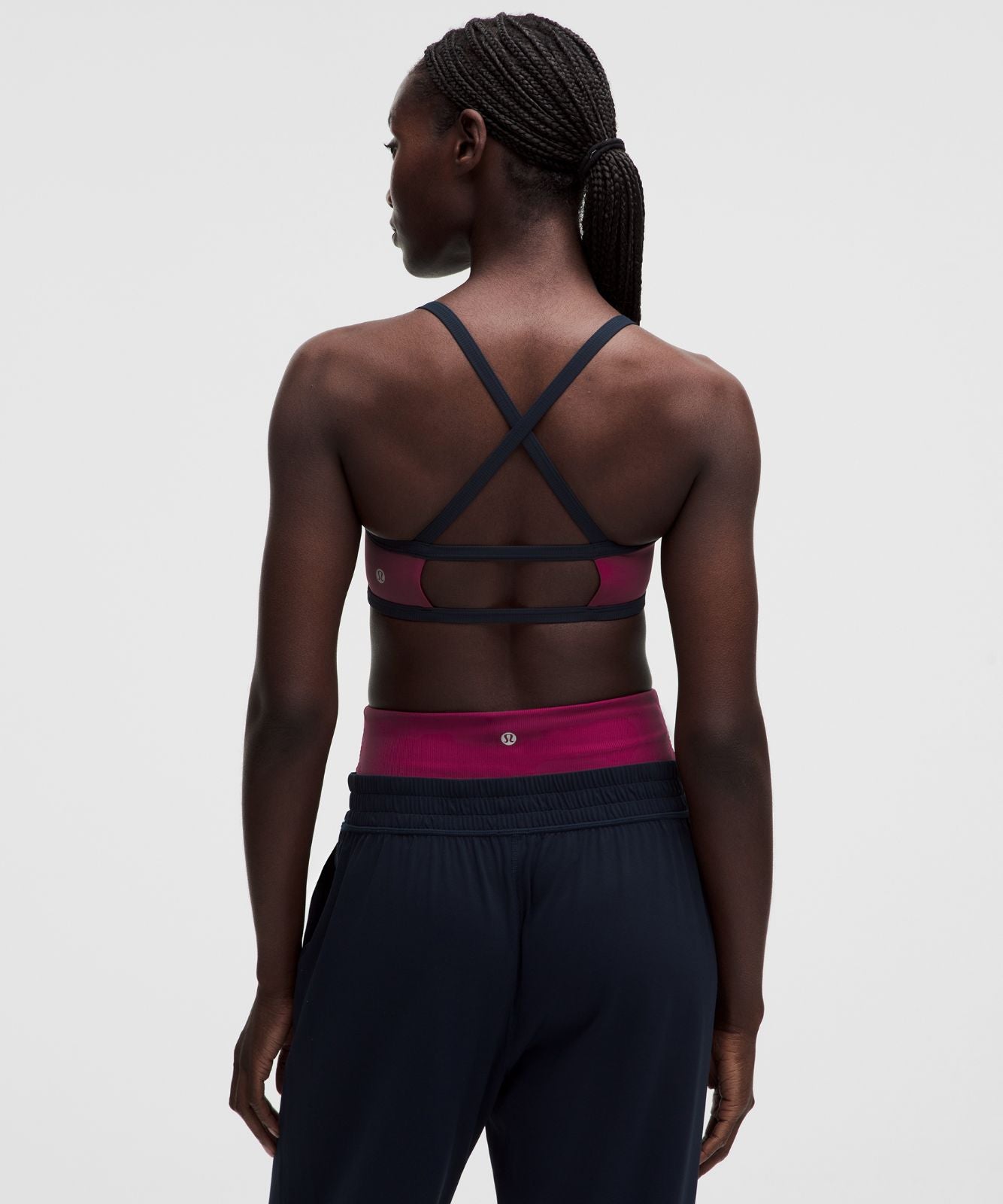 Like a Cloud Bra B/C Cup *Contrast Trim Raspberry Rave/True Navy