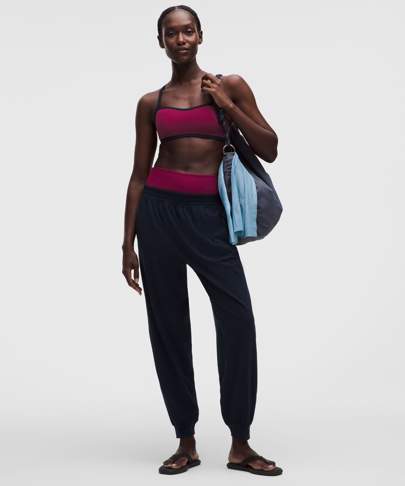 Like a Cloud Bra B/C Cup *Contrast Trim Raspberry Rave/True Navy