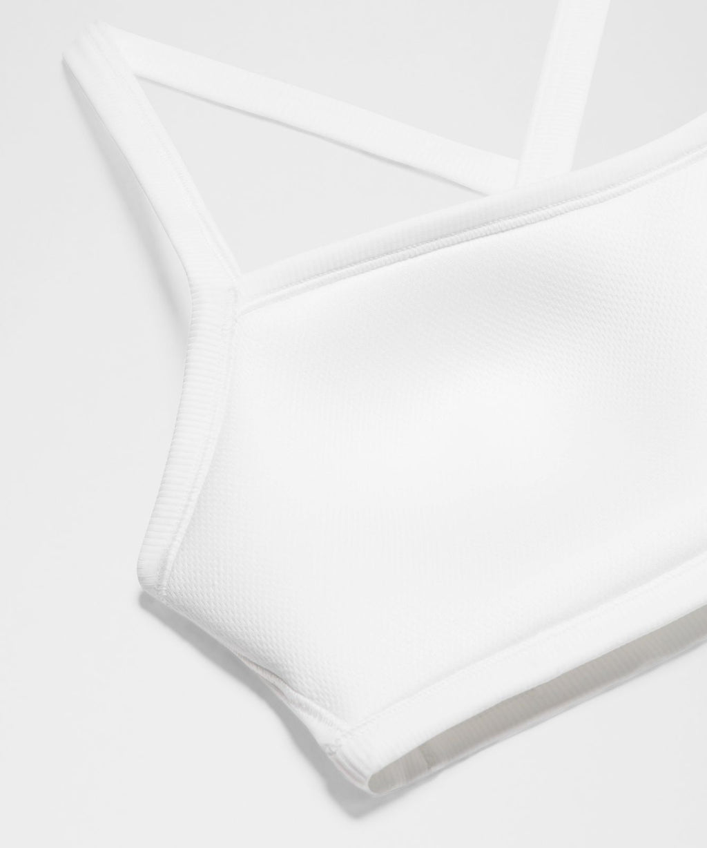 Like a Cloud Bra D/DD Cup *Contrast Trim White