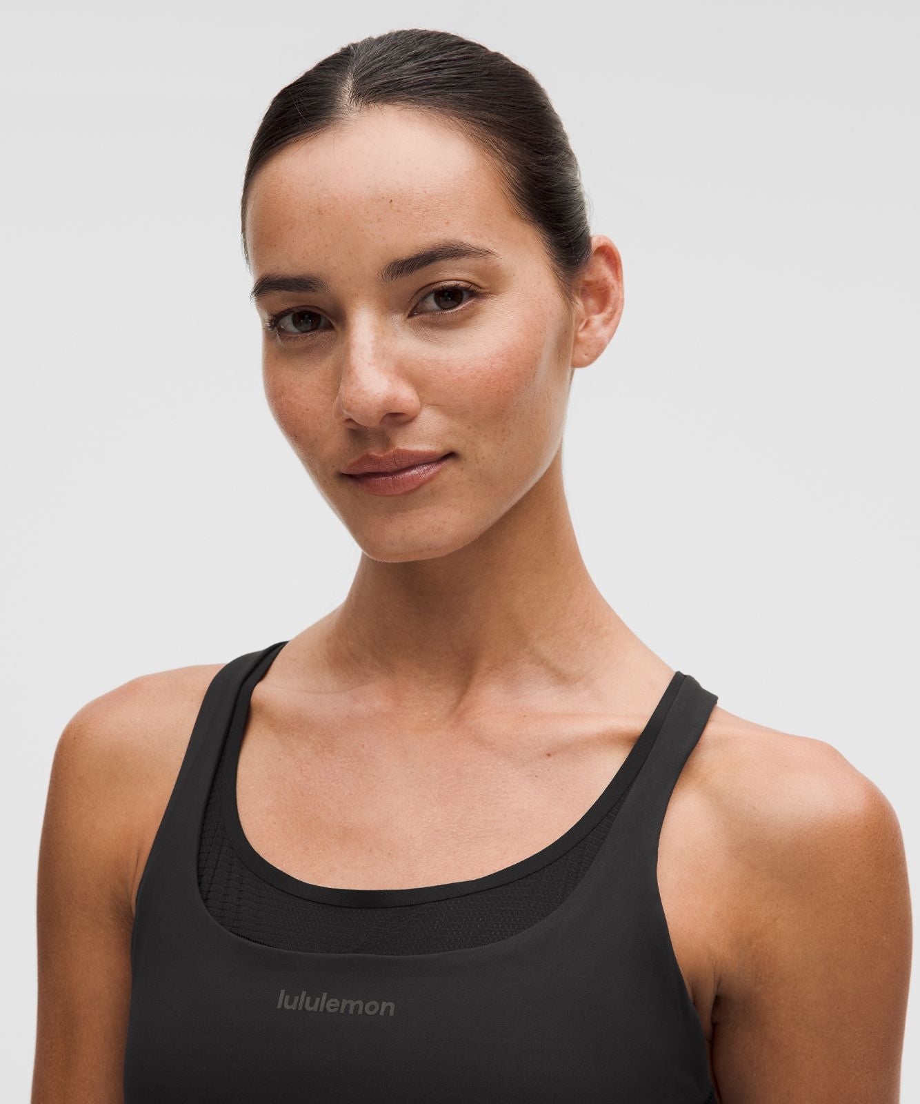 lululemon Energy Longline Bra with Storage Evolve *Medium Support, B/C Cup Black