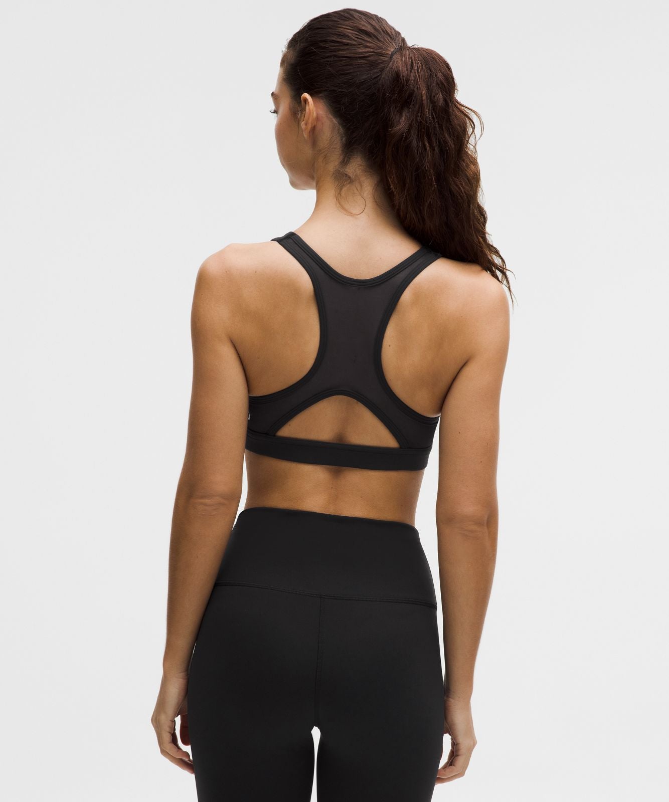 Wunder Train Mesh-Back Bra *Medium Support, B/C Cup Black