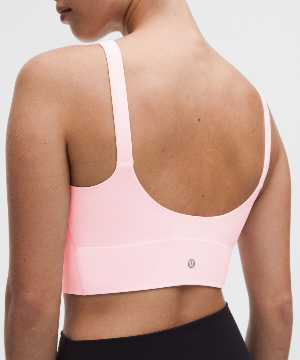 lululemon Focuser Scoop-Neck Bra *Light Support, DDD–G Cups Pink Pearl