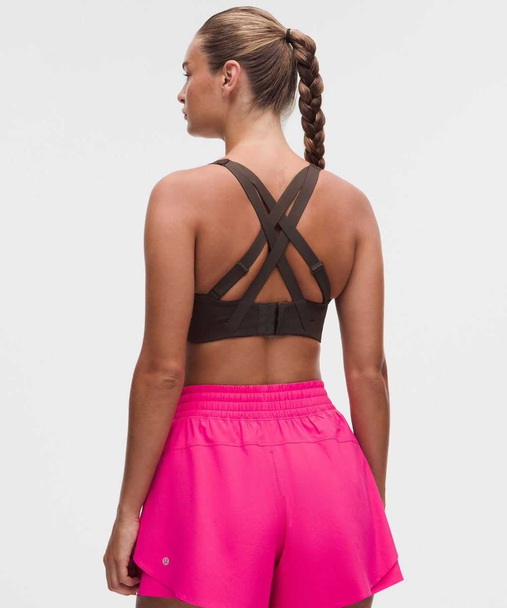 lululemon Energy Bra *High Support, B–G Cups Mahogany Muse