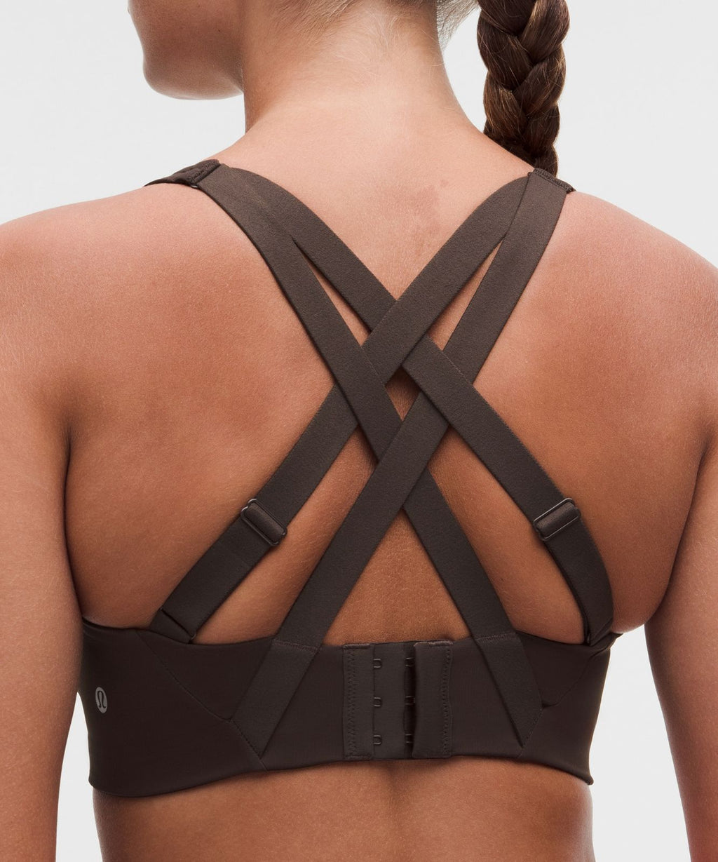 lululemon Energy Bra *High Support, B–G Cups Mahogany Muse