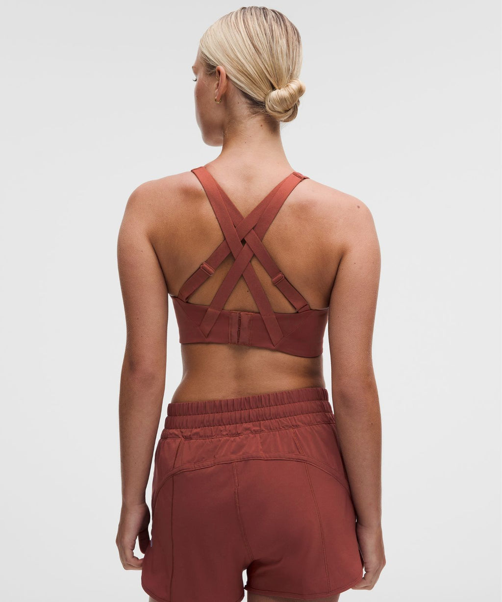 lululemon Energy Bra *High Support, B–G Cups Cranberry Charm