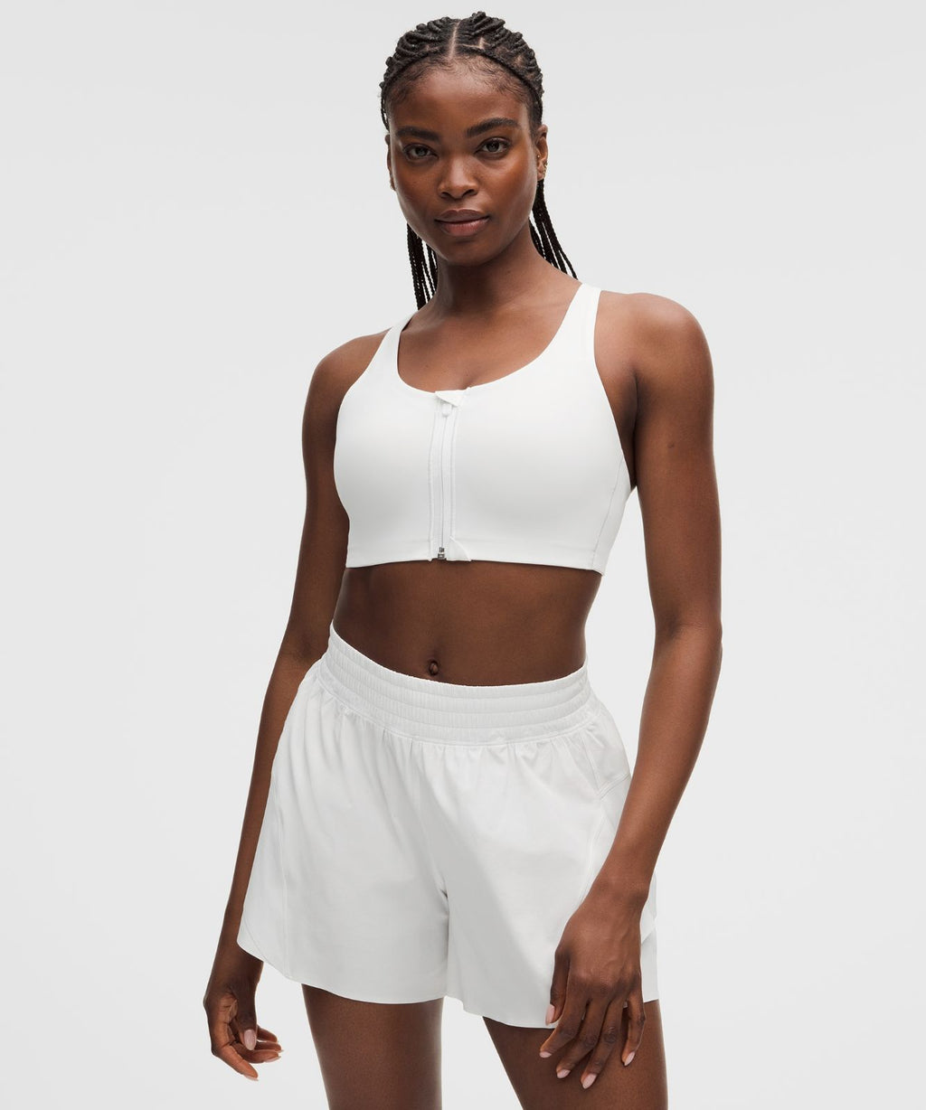 lululemon Energy Zip-Front Bra *High-Support, B–G Cups White