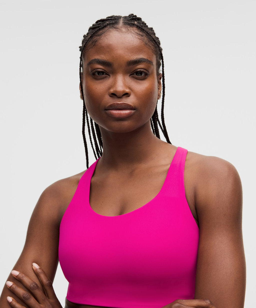 lululemon Energy Bra *High Support, B–G Cups Pink Flare
