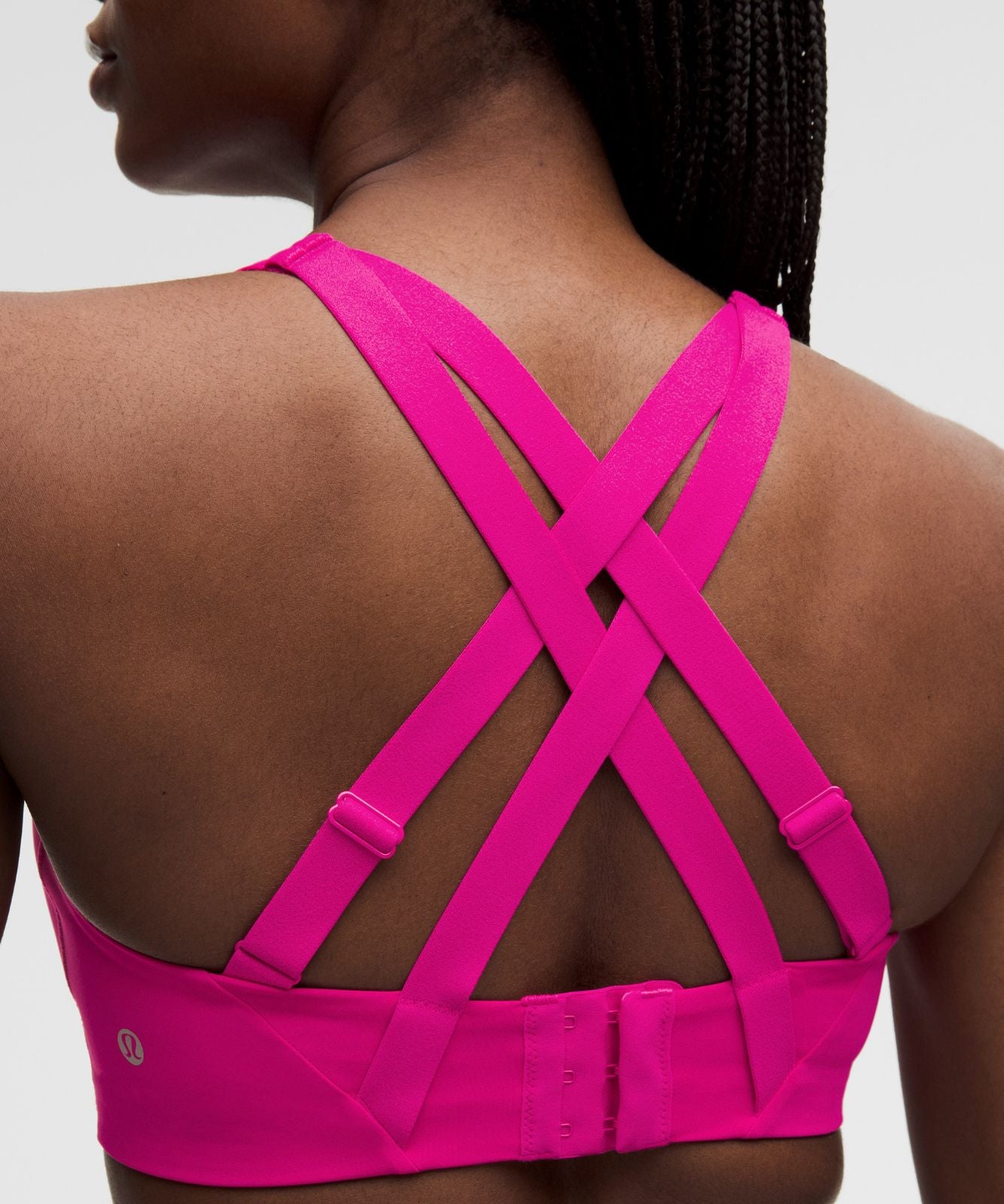 lululemon Energy Bra *High Support, B–G Cups Pink Flare