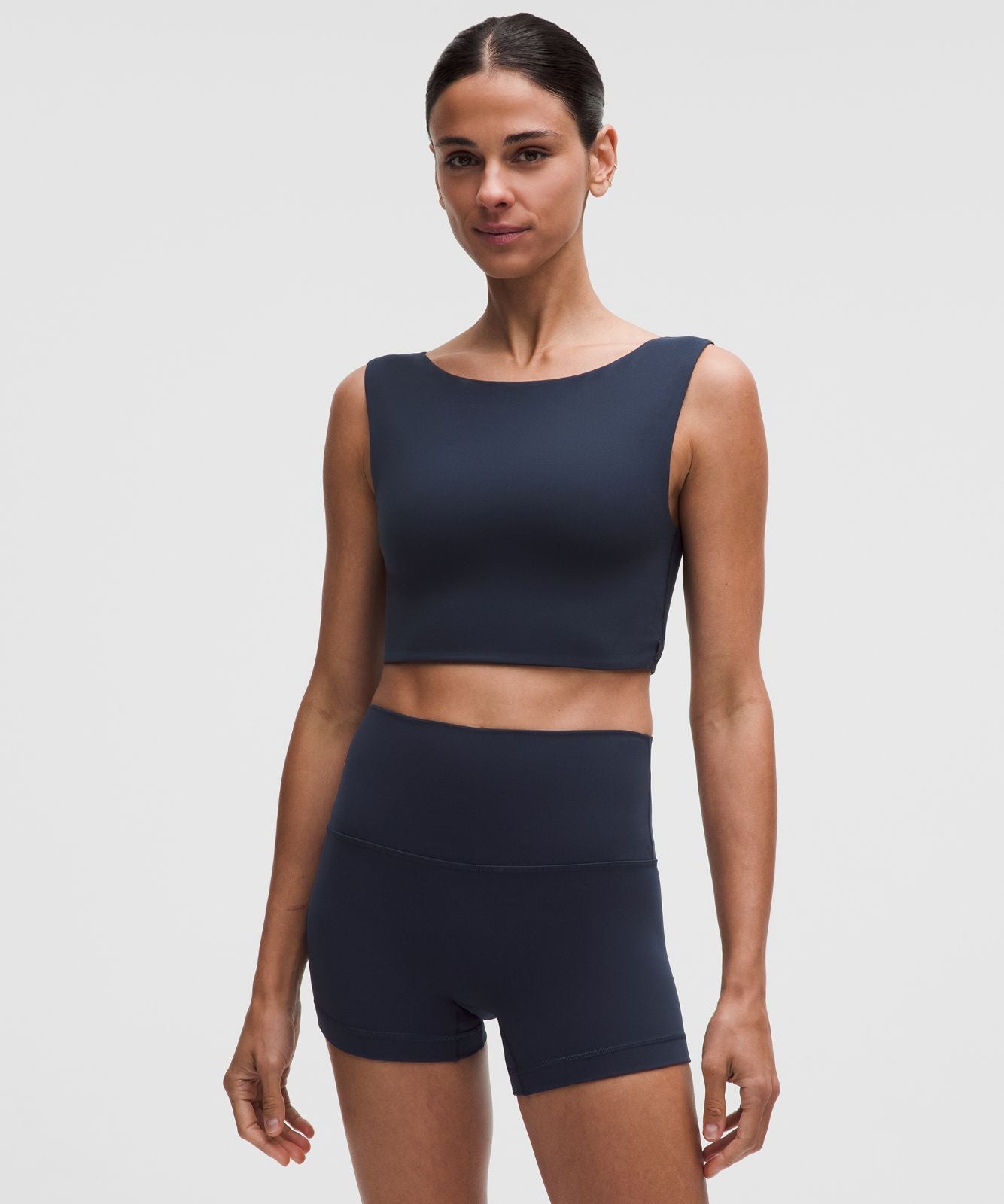 Bend This Boat and Scoop Bra *Light Support, A-C Cups True Navy