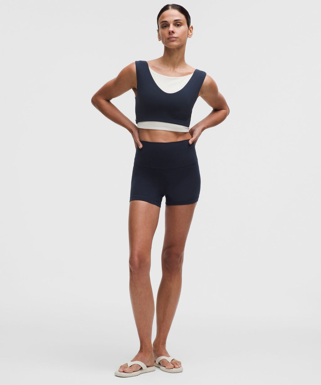 Bend This Boat and Scoop Bra *Light Support, A-C Cups True Navy