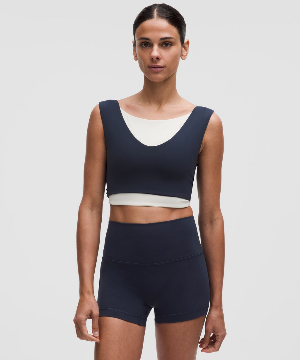 Bend This Boat and Scoop Bra *Light Support, A-C Cups True Navy