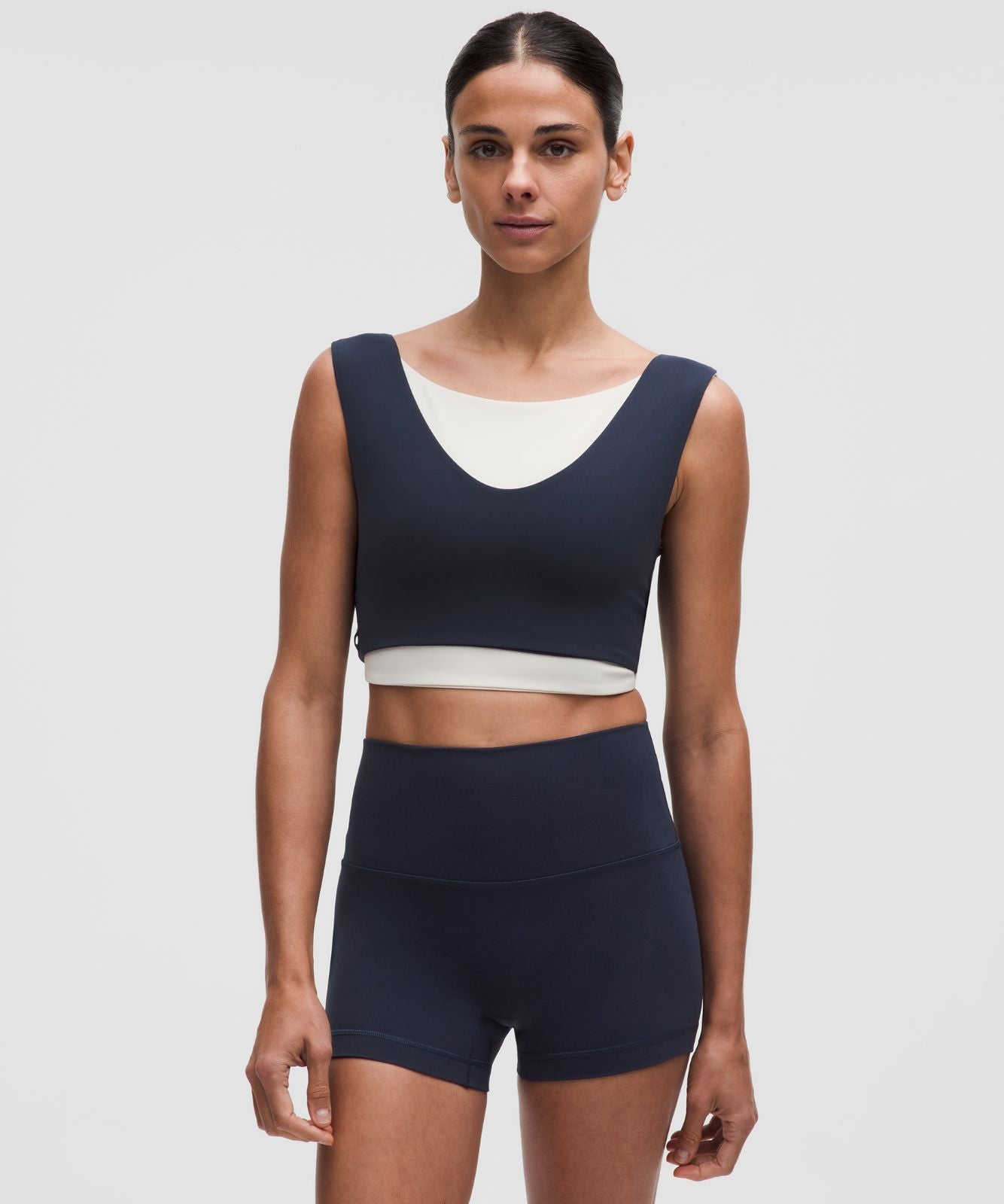 Bend This Boat and Scoop Bra *Light Support, A-C Cups True Navy