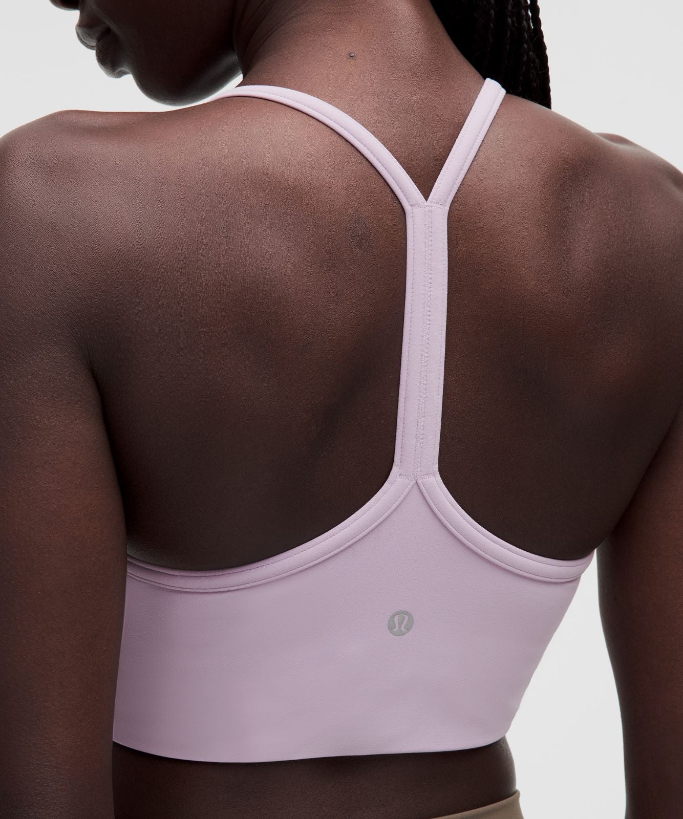 Flow Y Ruched Bra *Light Support, B/C Cup Lilac Play