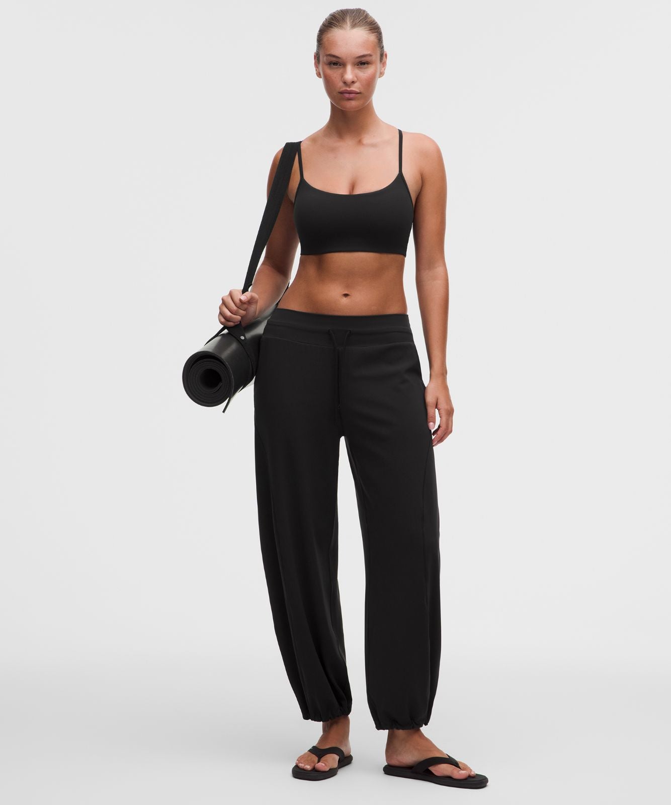 Flow Y Bra Light Support, C/D Cup *Updated Design Black