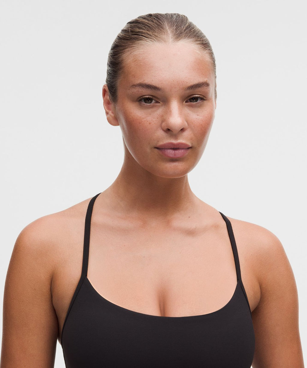 Flow Y Bra Light Support, C/D Cup *Updated Design Black