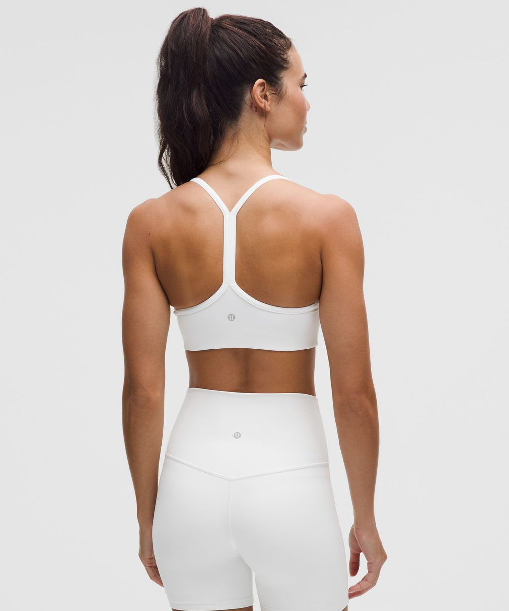 Flow Y Bra Light Support, C/D Cup *Updated Design White