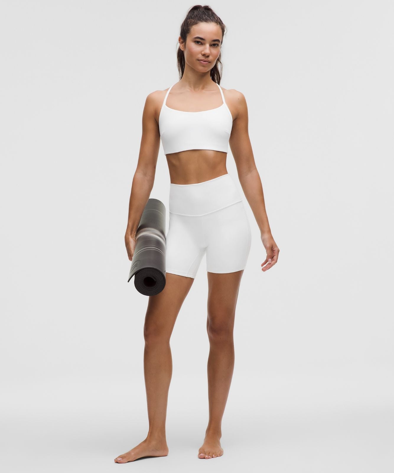 Flow Y Bra Light Support, C/D Cup *Updated Design White