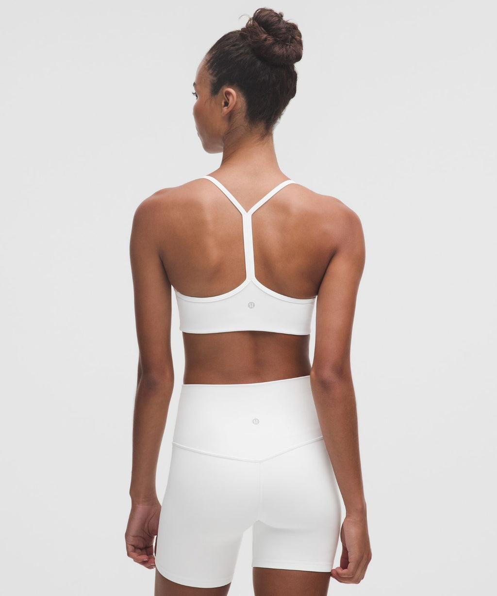 Flow Y Bra Light Support, A/B Cup *Updated Design White