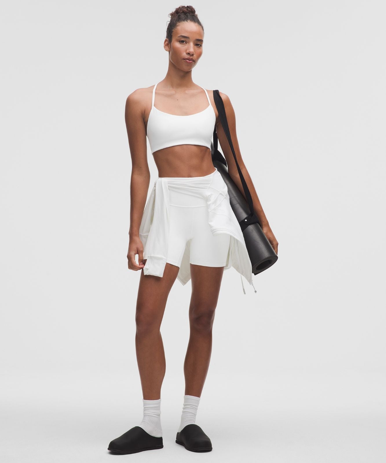 Flow Y Bra Light Support, A/B Cup *Updated Design White