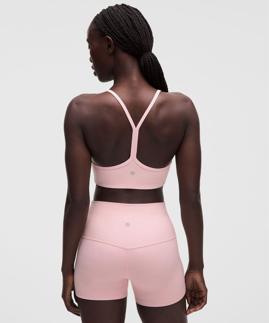 Flow Y Bra Light Support, A/B Cup *Updated Design Pink Pearl