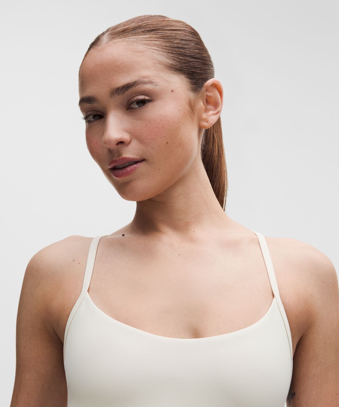 Flow Y Bra Light Support, A/B Cup *Updated Design Light Ivory