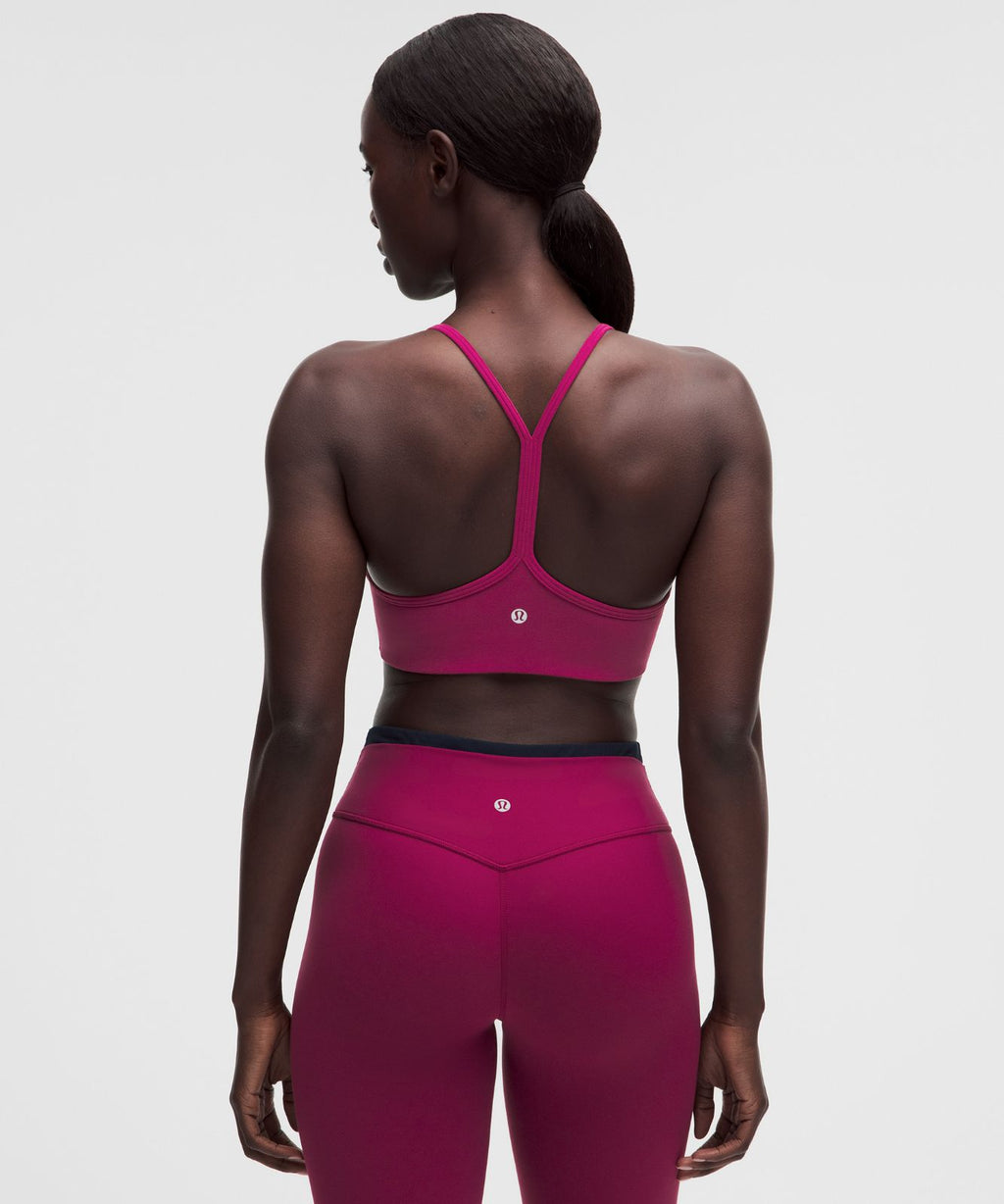 Flow Y Bra Light Support, A/B Cup *Updated Design Raspberry Rave